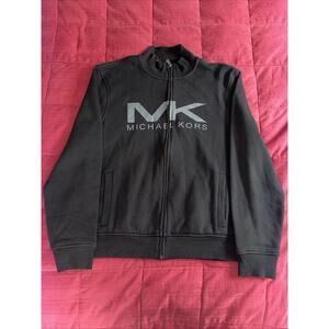 Michael Kors MK Sweater Size Medium Zip